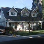Front view after the second story addition with total remodel.